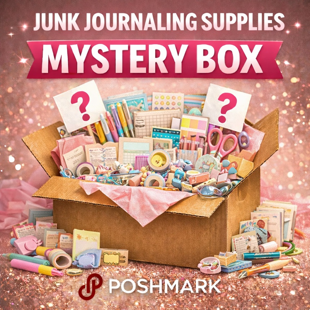 UPDATED Junk Journaling Ephemera & Supplies Mystery Box